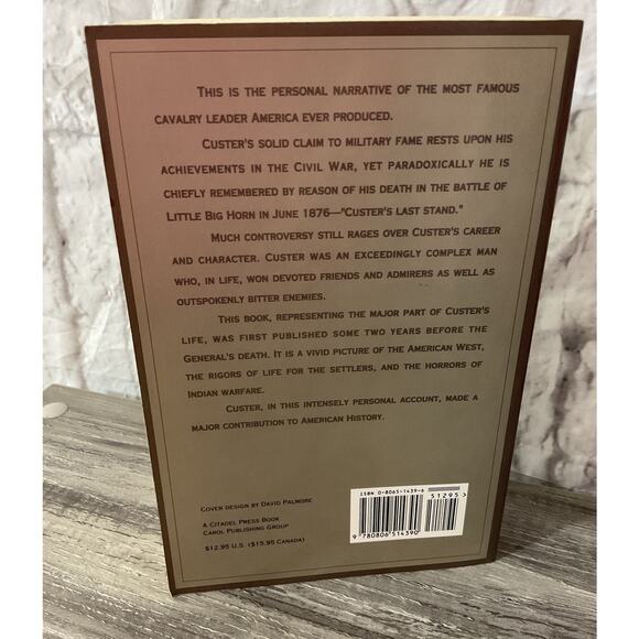 1993 My Life on the Plains by George A. Custer by Citadel Press/Carol Publishing - Picture 2 of 8